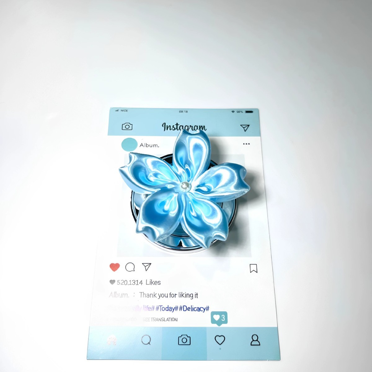 Satin Pearl Flower Magnetic Ph - Supply Florist 评论和价格