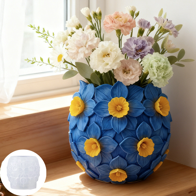 3D Flower Vase Silicone Mold L - Florist Supply Vases 评论和价格