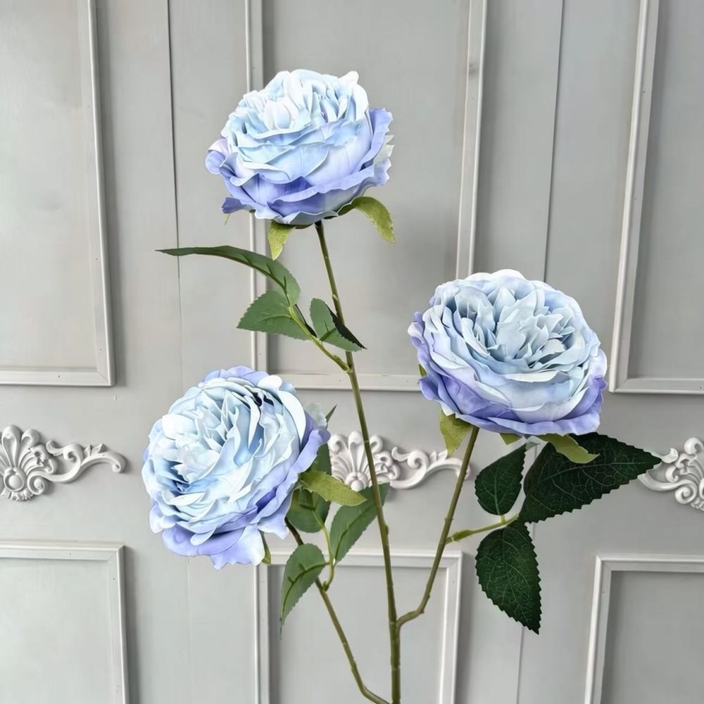 Blue Silk Faux Flower Realisti - Florist Flower Supply 评论和价格