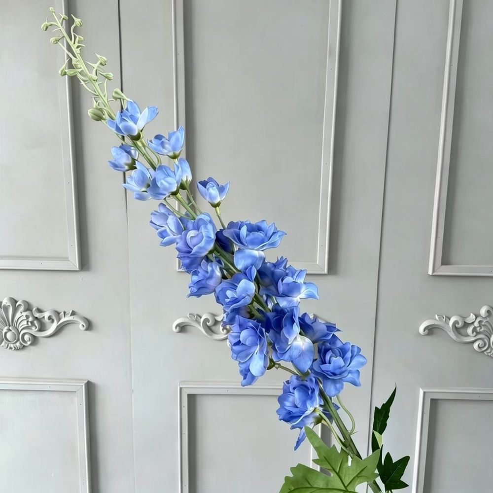 Blue Silk Faux Flower Realisti - Florist Flower Supply 评论和价格